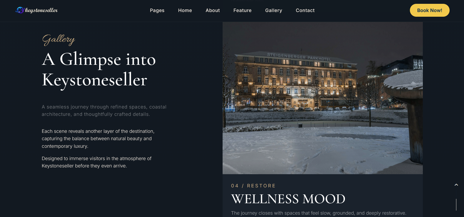 Dark Architectural Editorial